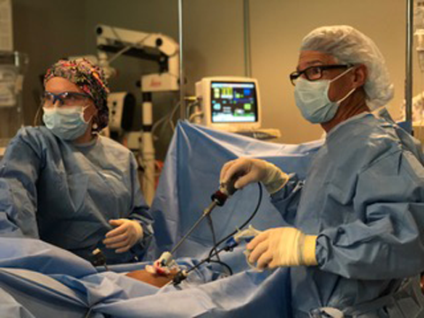 A surgery at CNY’s Syracuse headquarters.