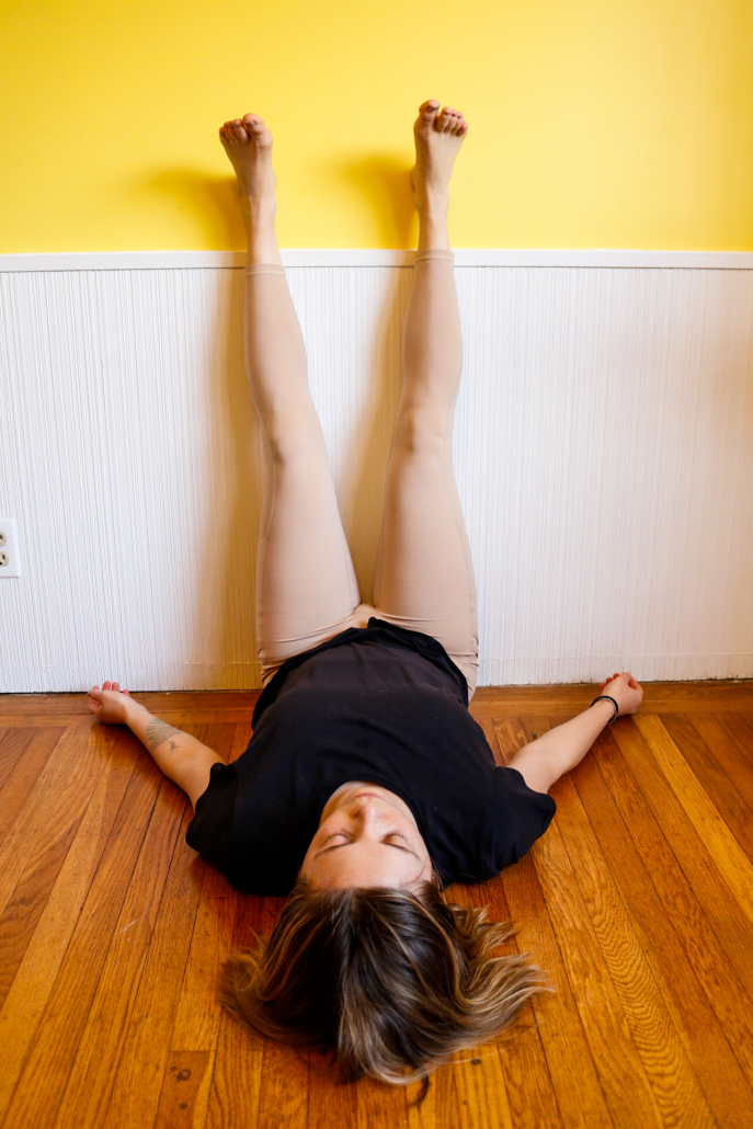 Bedtime Yoga: Legs up the wall