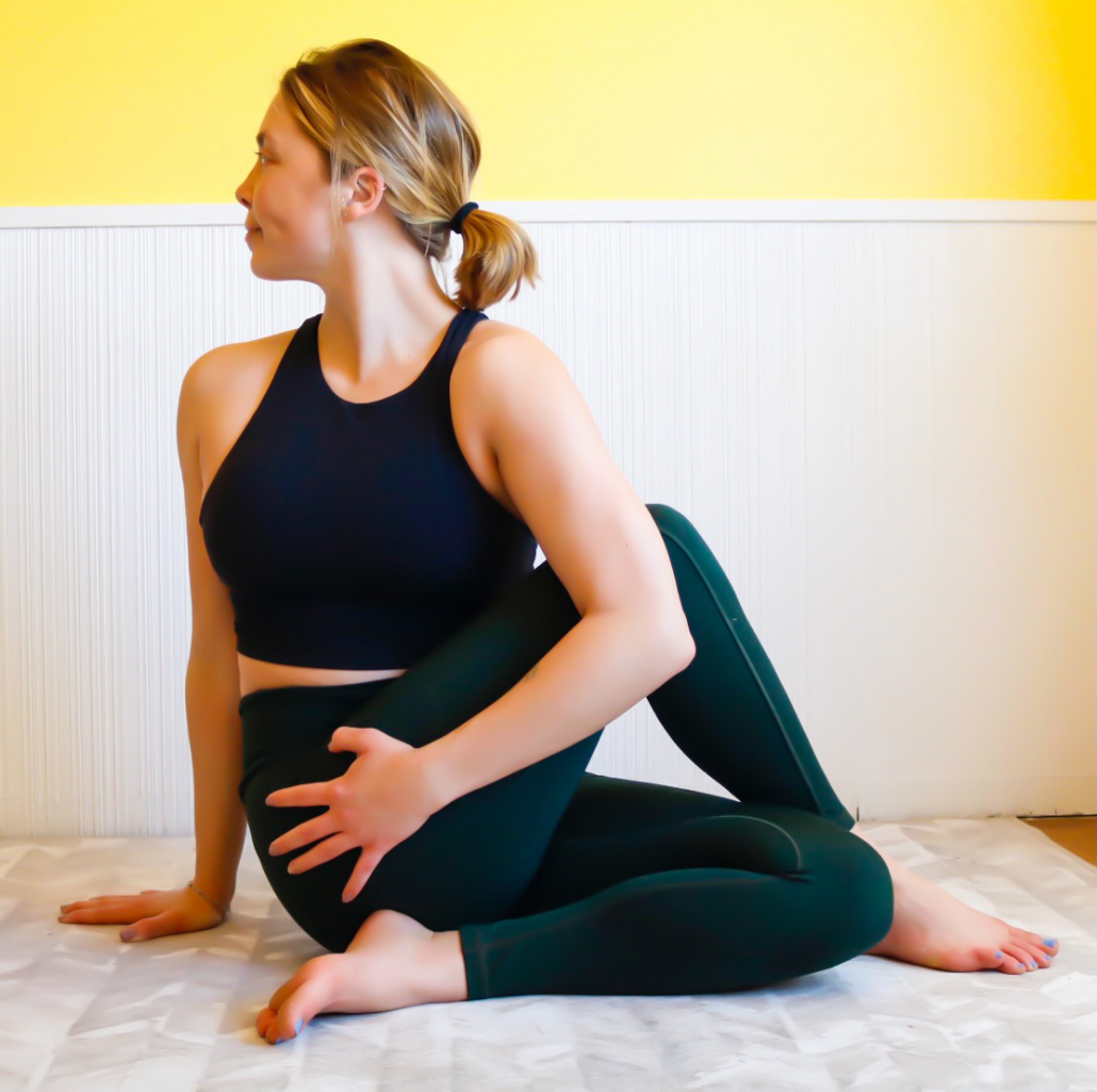 Yoga for Digestion: Spinal Twist