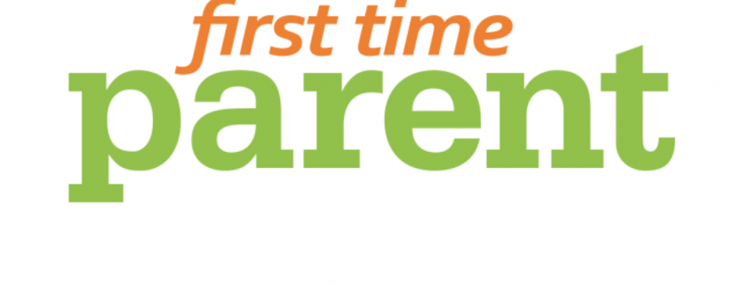 graphic of words saying first time parent