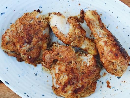 Tallow-fried chicken