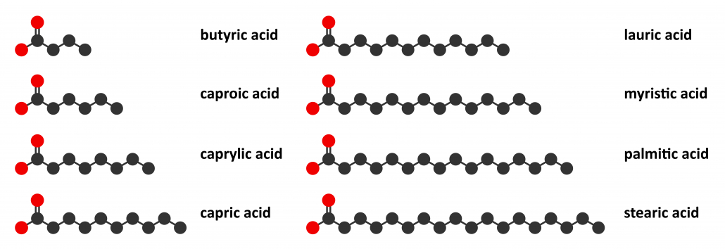 Saturated fatty acids