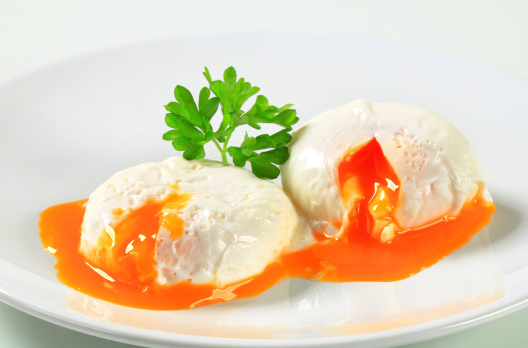 poached eggs