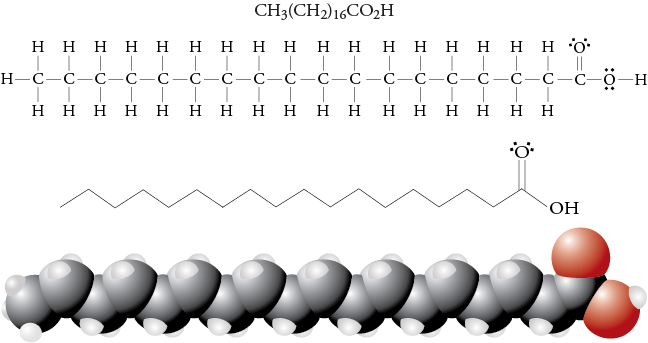 Stearic acid formula