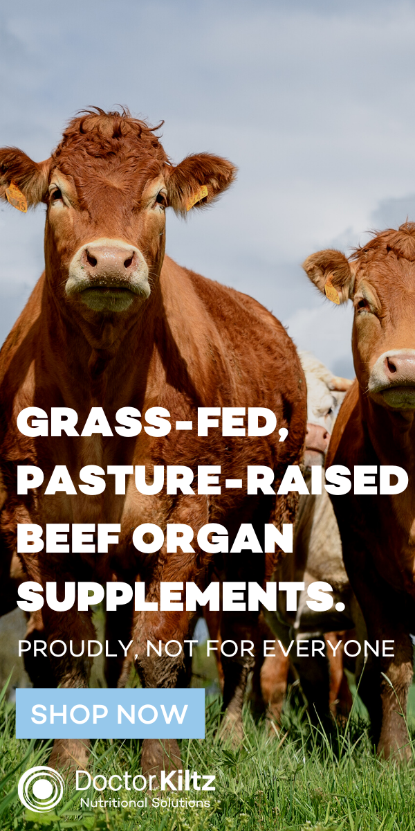 Grass-Fed  Pasture-Raised beef organ supplements