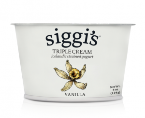 Siggi's 10% triple cream keto yogurt