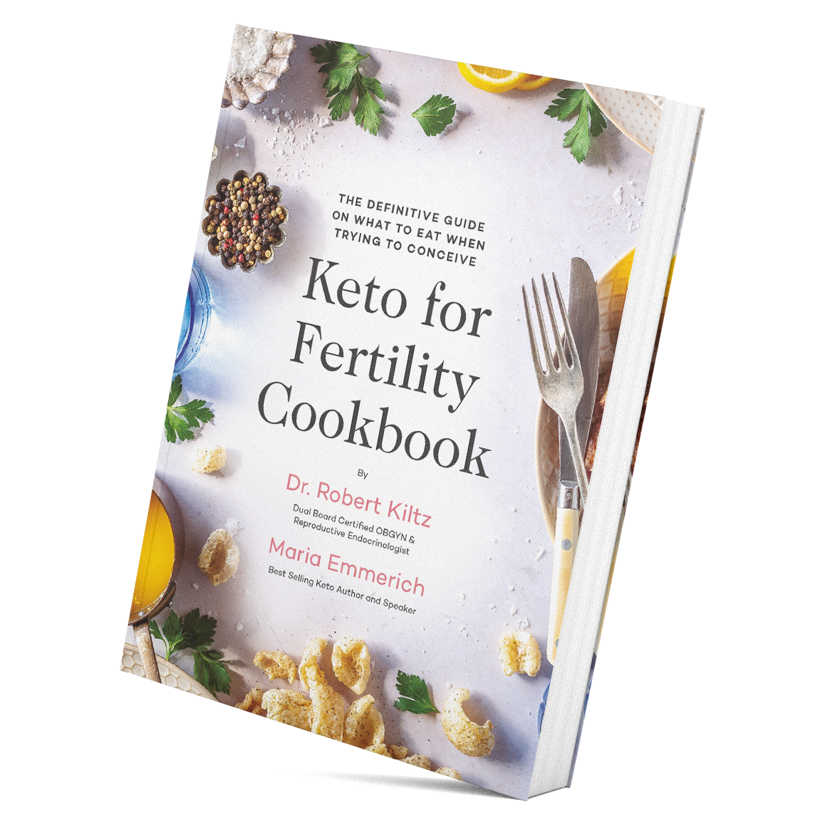 Keto for Fertility Cookbook Dr. Kiltz and Maria Emmerich