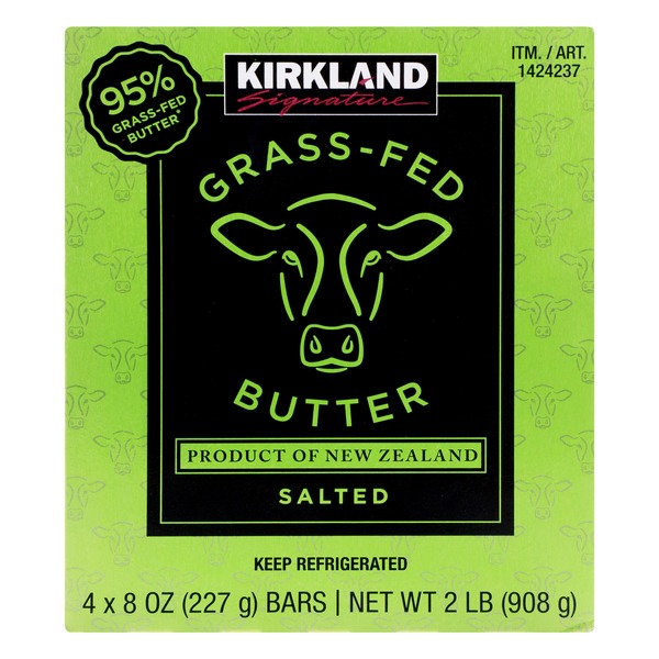 kirkland grass fed butter