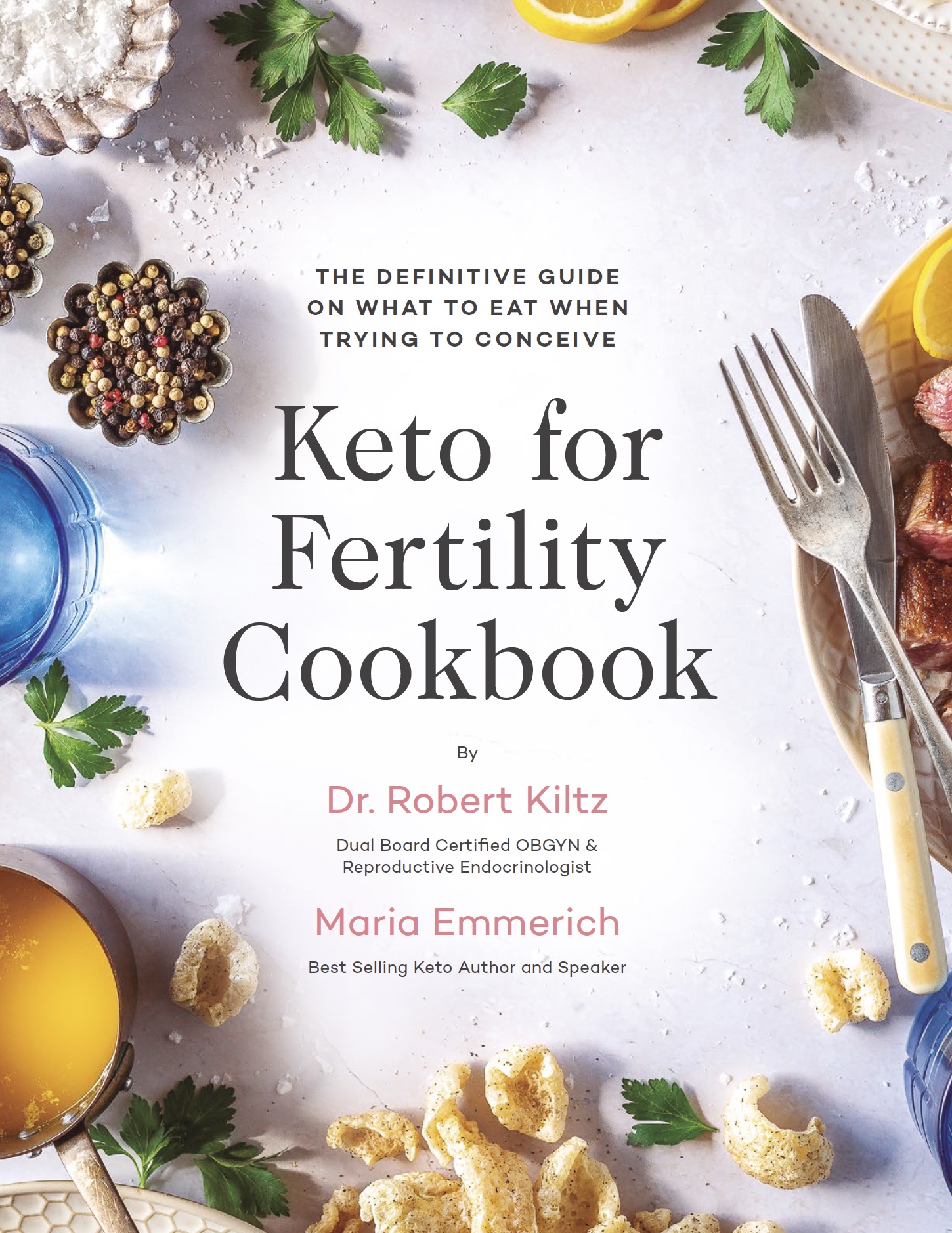 keto for fertility cookbook cover