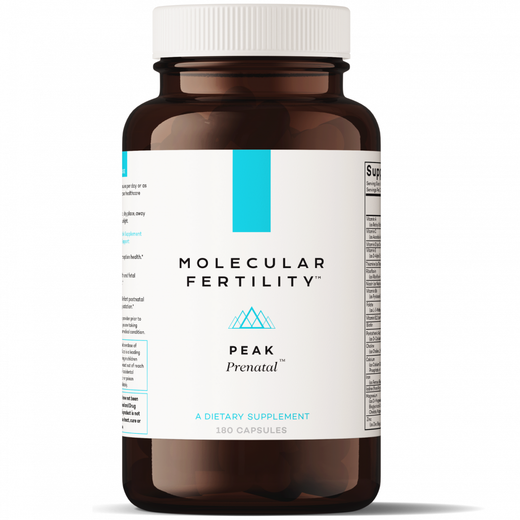 MolecularFertilityPeakPrenatal bottle