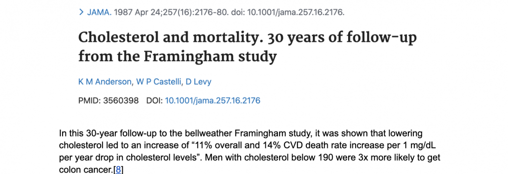 title of framingham study follow up study