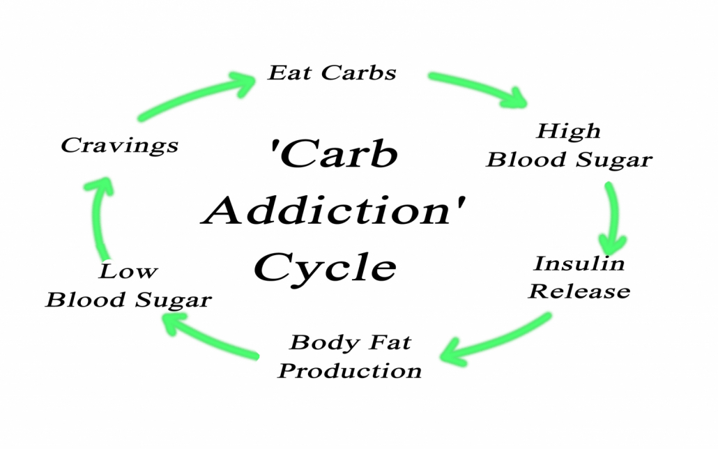 carb addiction cycle diagram