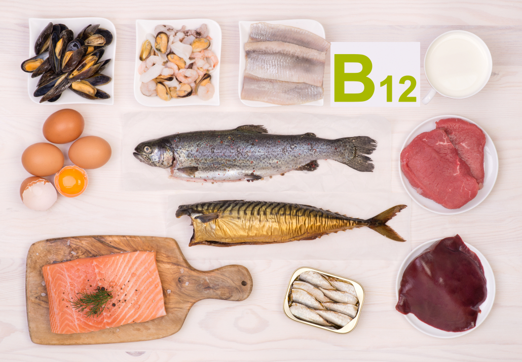 Vitamin B12 containing foods