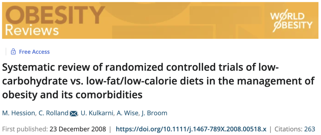 study linking carbs and heart disease