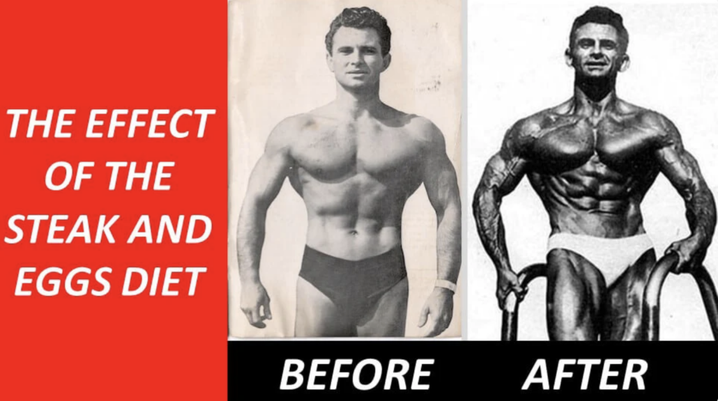 before and after vince gironda diet