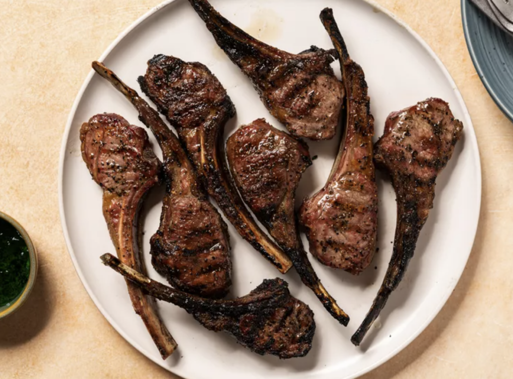 grilled lamb chops