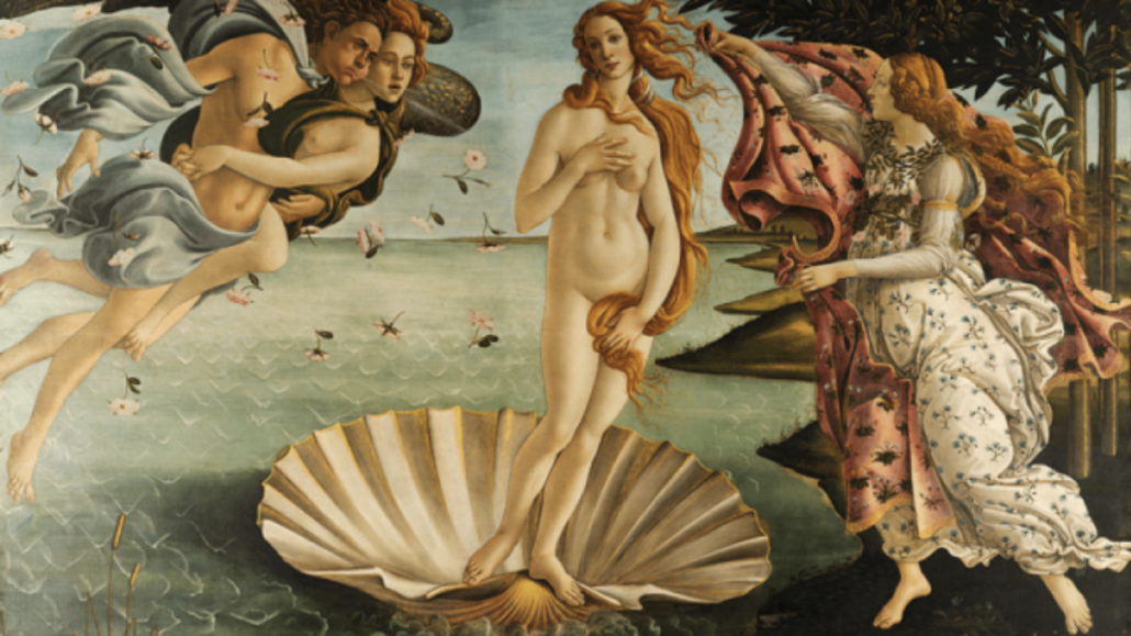 renaissance painting of Aphrodite 