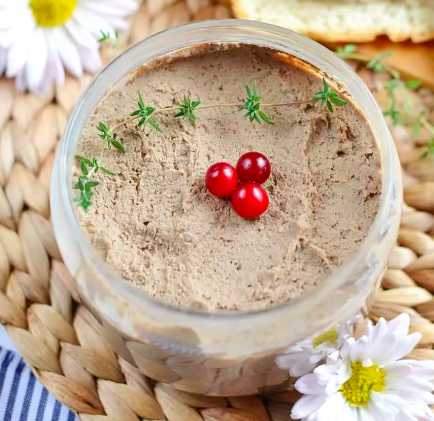 chilled beef liver pate