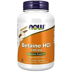 image of betaine hcl jar