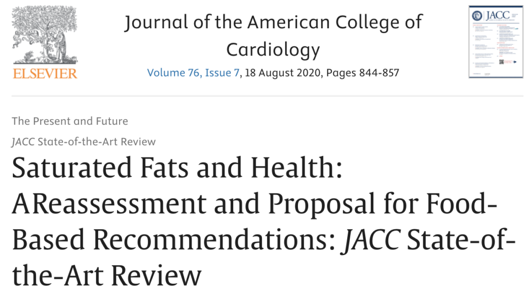 title from article on saturated fats